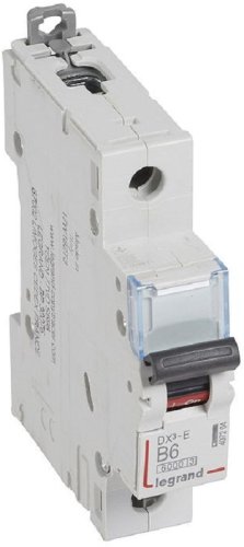 Выключатель автоматический Legrand DX3-E 6000 1п 6А B 6кА картинка